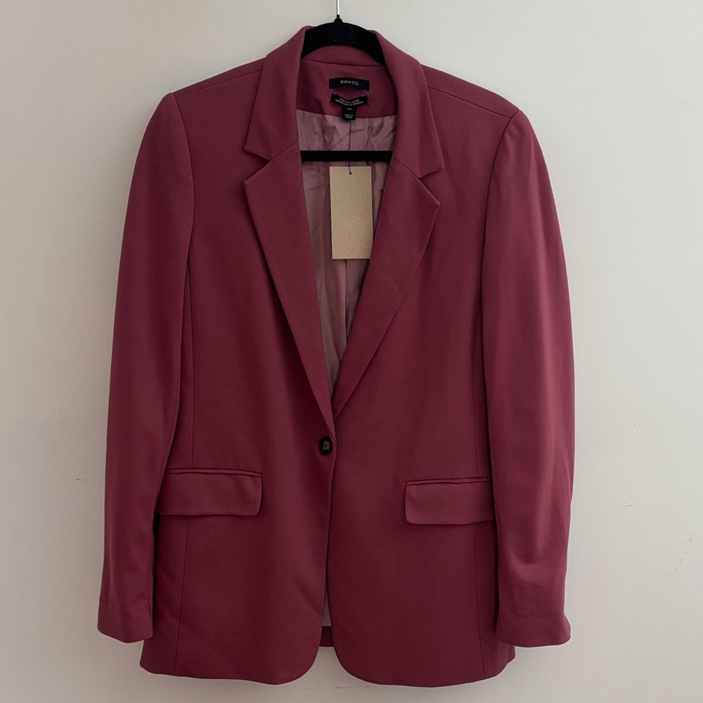 NWT RW&Co mauve blazer